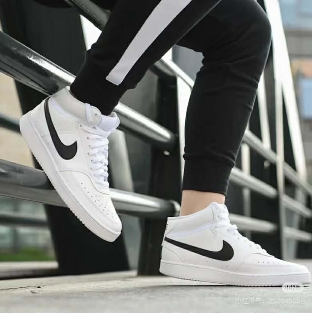 Nike court vision mid mens sneakers